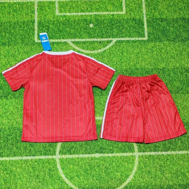 Camiseta Manchester United 2026/2027 Rojo Versión Retro Niño Kit