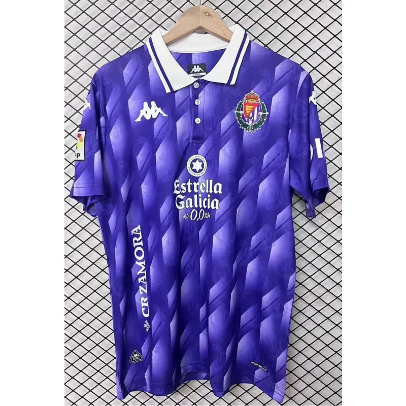 Camiseta Real Valladolid 2026/2027 Morado/Blanco Versión Retro
