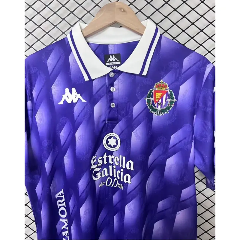Camiseta Real Valladolid 2026/2027 Morado/Blanco Versión Retro