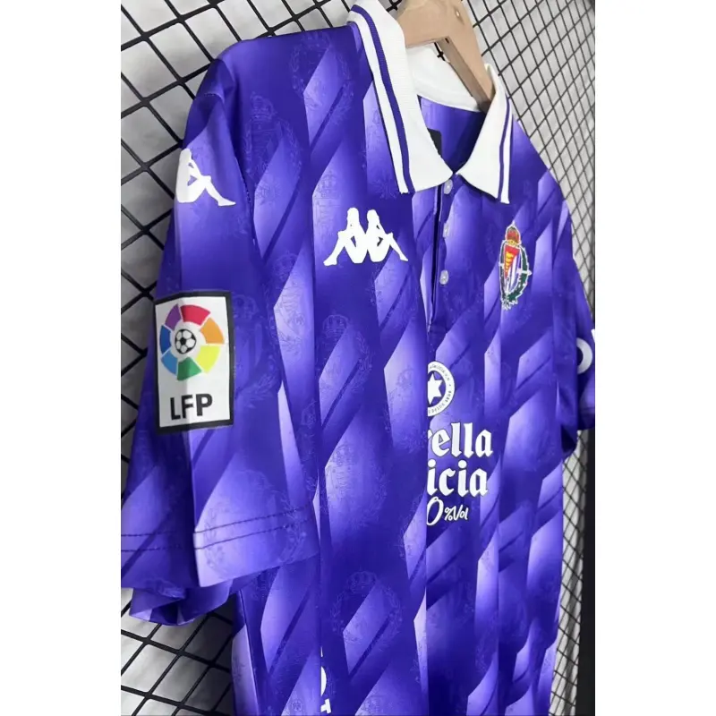 Camiseta Real Valladolid 2026/2027 Morado/Blanco Versión Retro