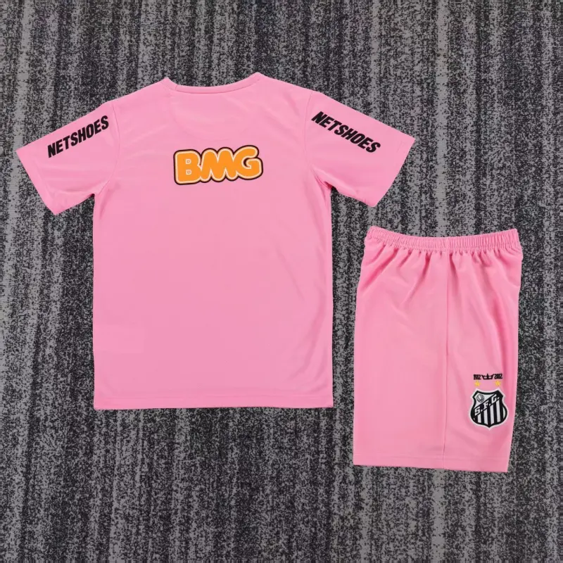 Camiseta Santos FC Retro 2013 Rosa Niño Kit