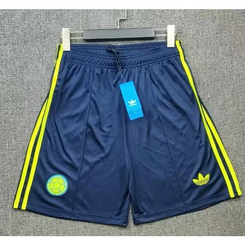 Pantalón Corto Colombia Mundial 2026 Away Azul Oscuro