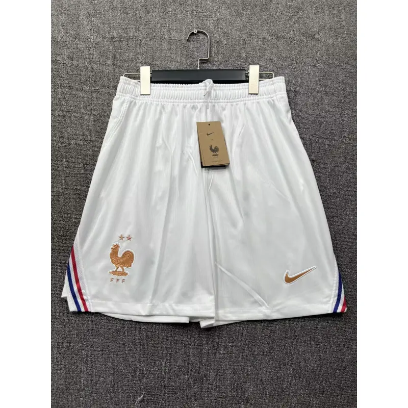 Pantalón Corto Francia Mundial 2026 Home Blanco