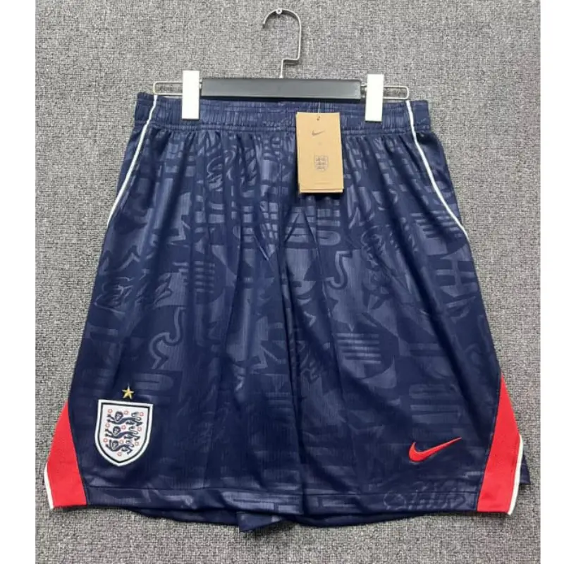 Pantalón Corto Inglaterra Mundial 2026 Away Azul Oscuro