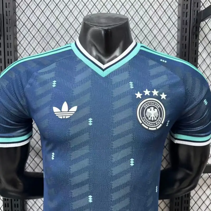 Camiseta Alemania Mundial 2026 Away Azul (EDICIÓN JUGADOR)