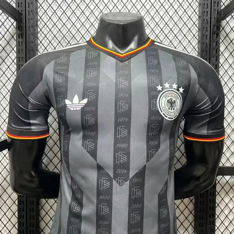Camiseta Alemania 2026 Edición Especial Gris/Negro (EDICIÓN JUGADOR)