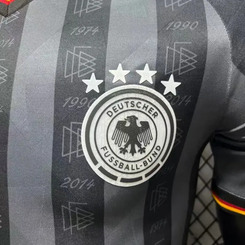 Camiseta Alemania 2026 Edición Especial Gris/Negro (EDICIÓN JUGADOR)