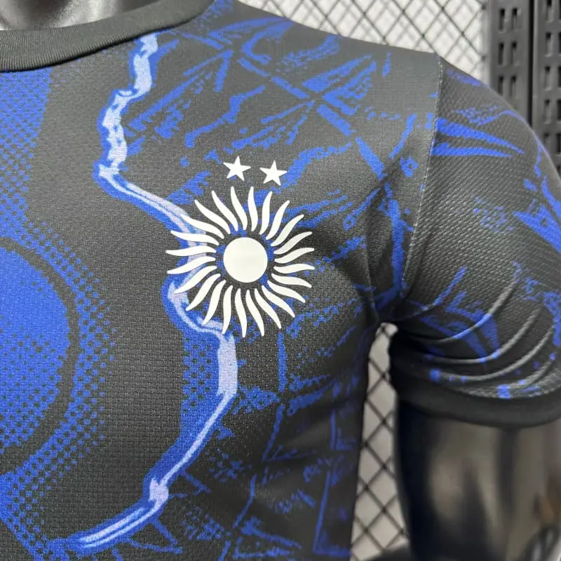Camiseta Argentina 2026 Edición Especial Azul/Negro (EDICIÓN JUGADOR)