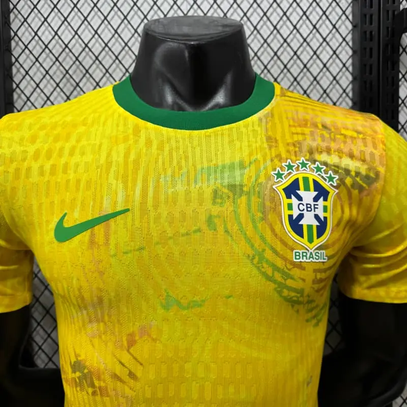 Camiseta Brasil 2026 Edición Especial Amarillo (EDICIÓN JUGADOR)