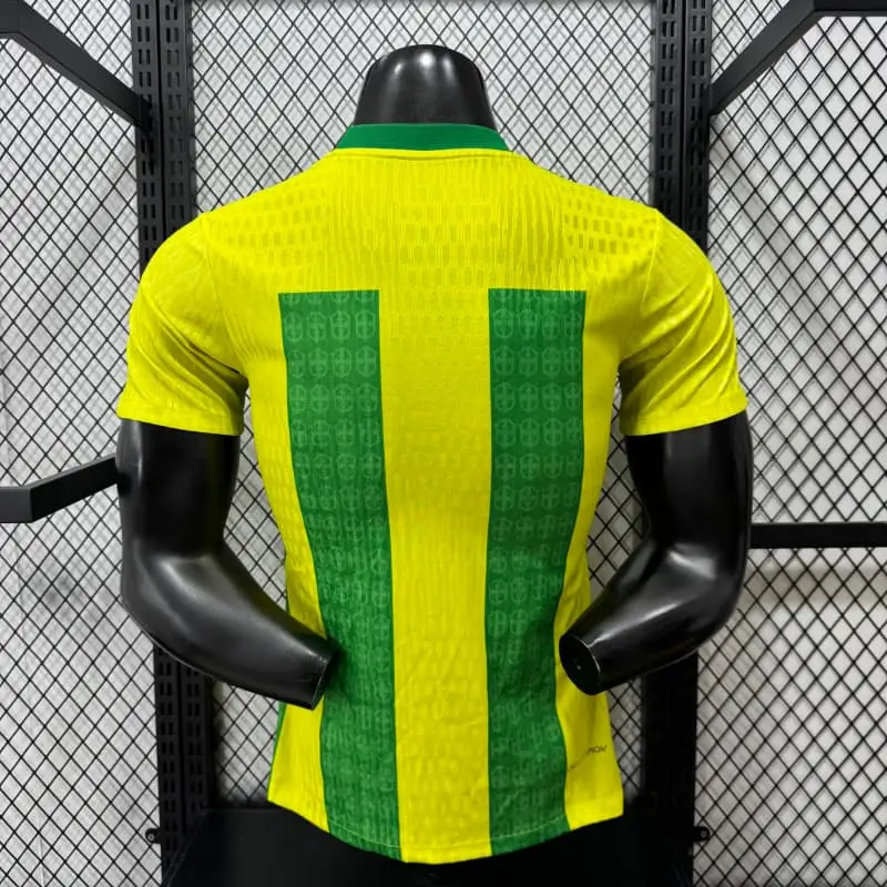 Camiseta Brasil 2026 Edición Especial Amarillo/Verde (EDICIÓN JUGADOR)