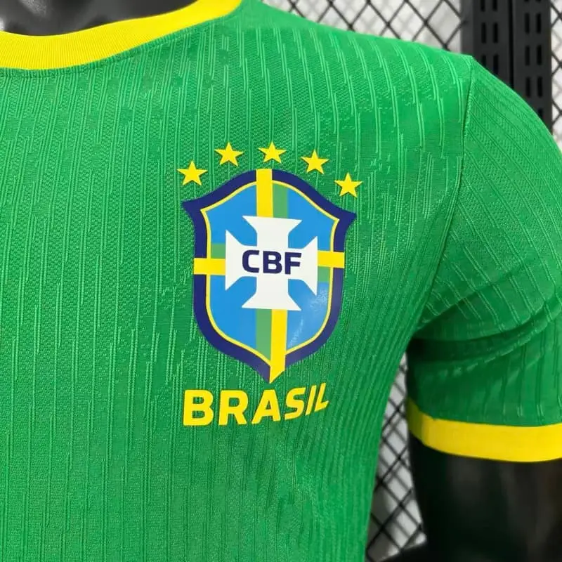 Camiseta Brasil 2026 Edición Especial Verde (EDICIÓN JUGADOR)