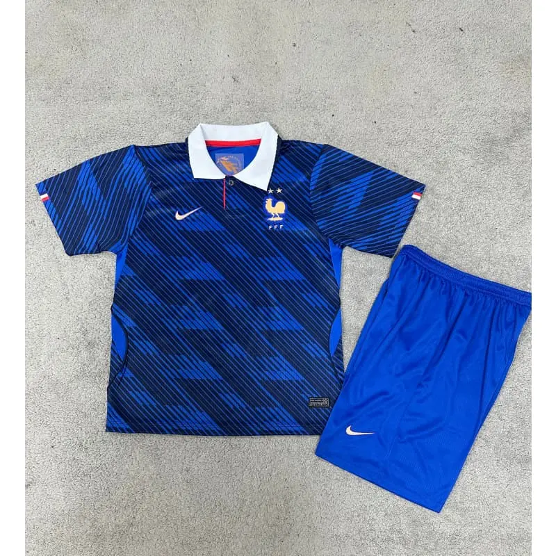 Camiseta Francia Mundial 2026 Home Azul Niño Kit