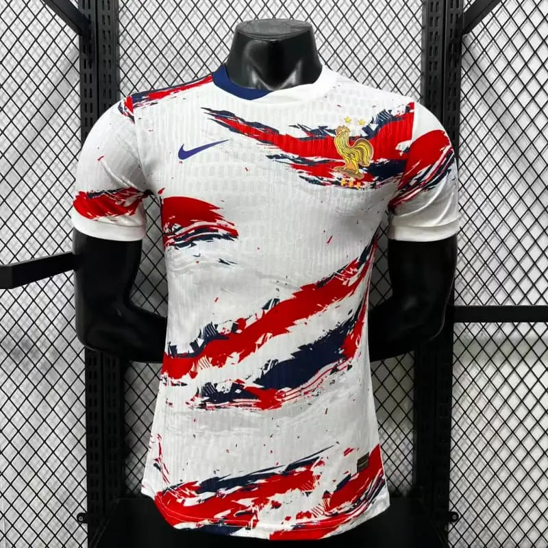Camiseta Francia 2026 Edición Especial Blanco/Rojo (EDICIÓN JUGADOR)