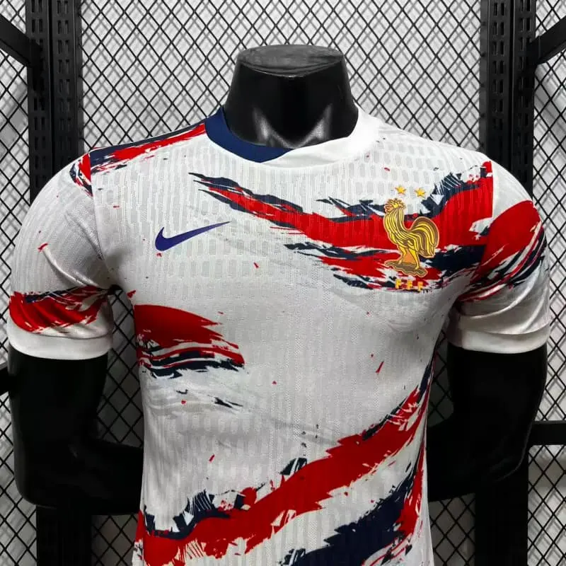 Camiseta Francia 2026 Edición Especial Blanco/Rojo (EDICIÓN JUGADOR)