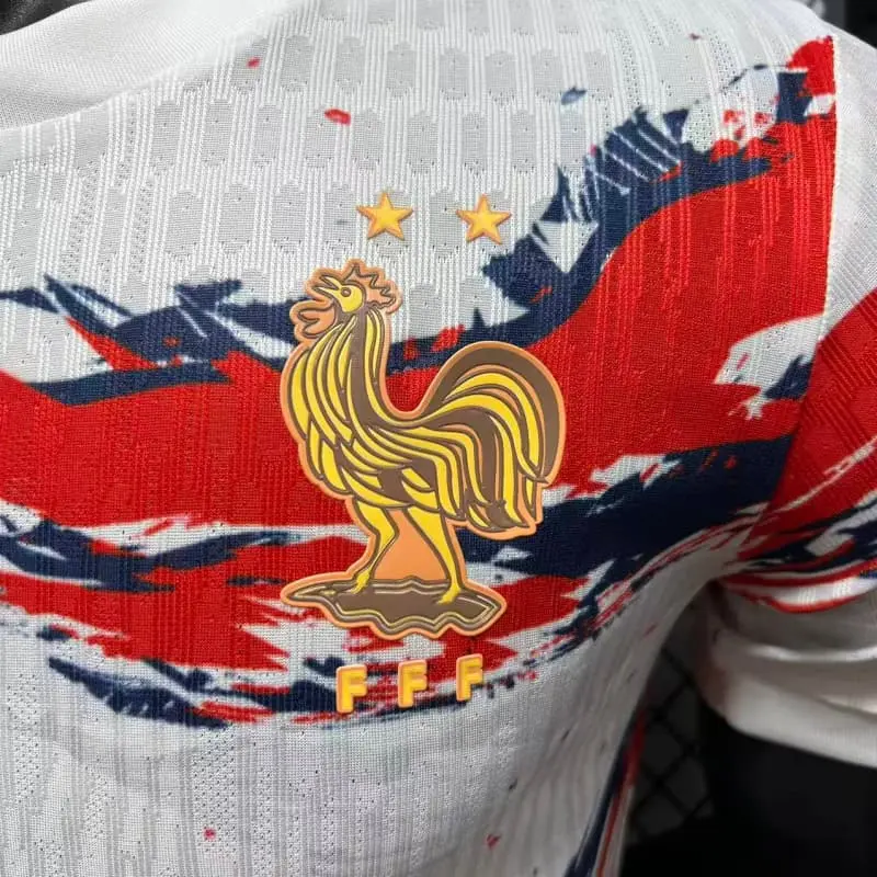 Camiseta Francia 2026 Edición Especial Blanco/Rojo (EDICIÓN JUGADOR)