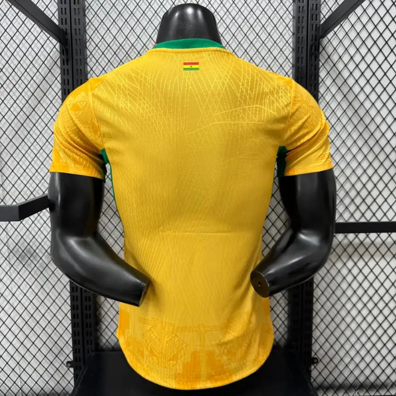 Camiseta Ghana Mundial 2026 Away Amarillo (EDICIÓN JUGADOR)