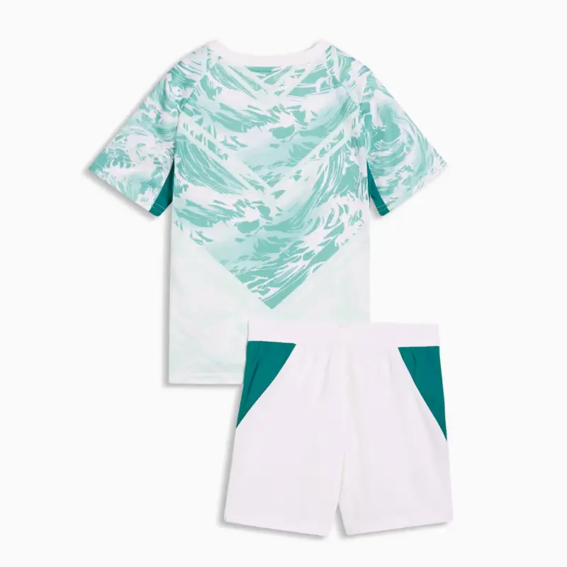 Camiseta Portugal Mundial 2026 Away Verde/Blanco Niño Kit