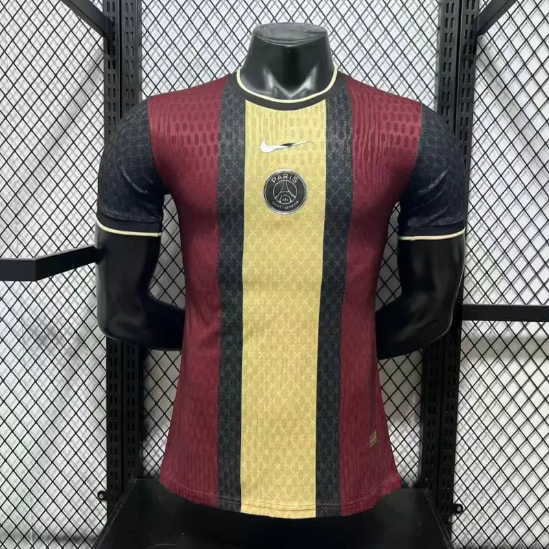 Camiseta PSG 2026/2027 Edición Especial Rojo/Amarillo/Negro (EDICIÓN JUGADOR)
