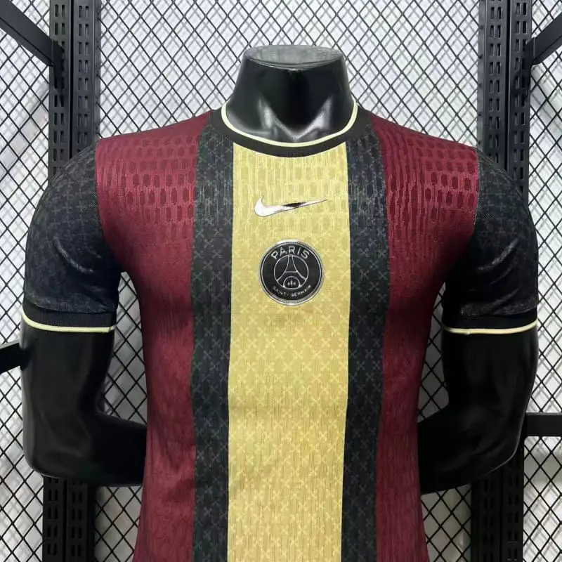 Camiseta PSG 2026/2027 Edición Especial Rojo/Amarillo/Negro (EDICIÓN JUGADOR)
