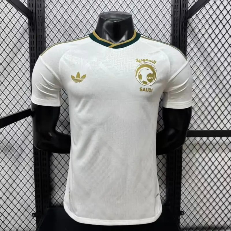 Camiseta Saudi Arabia Mundial 2026 Away Blanco (EDICIÓN JUGADOR)