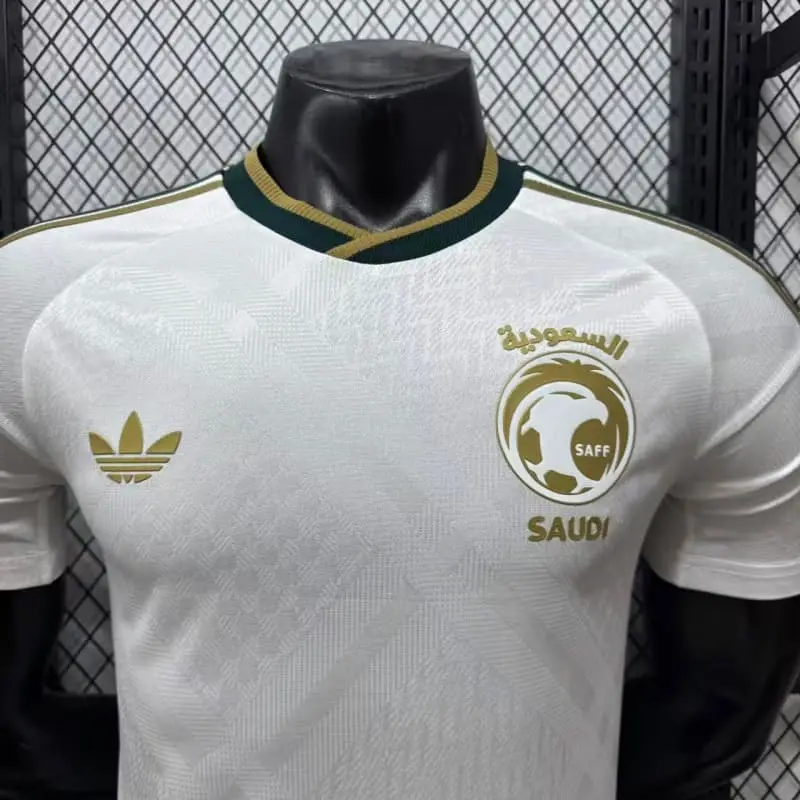 Camiseta Saudi Arabia Mundial 2026 Away Blanco (EDICIÓN JUGADOR)