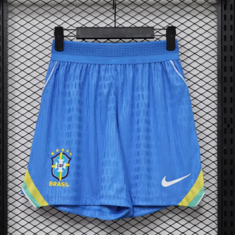 Pantalón Corto Brasil Mundial 2026 Home Azul (EDICIÓN JUGADOR)