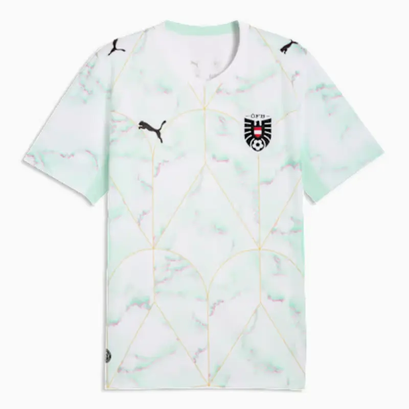 Camiseta Austria Away Mundial 2026 Blanco