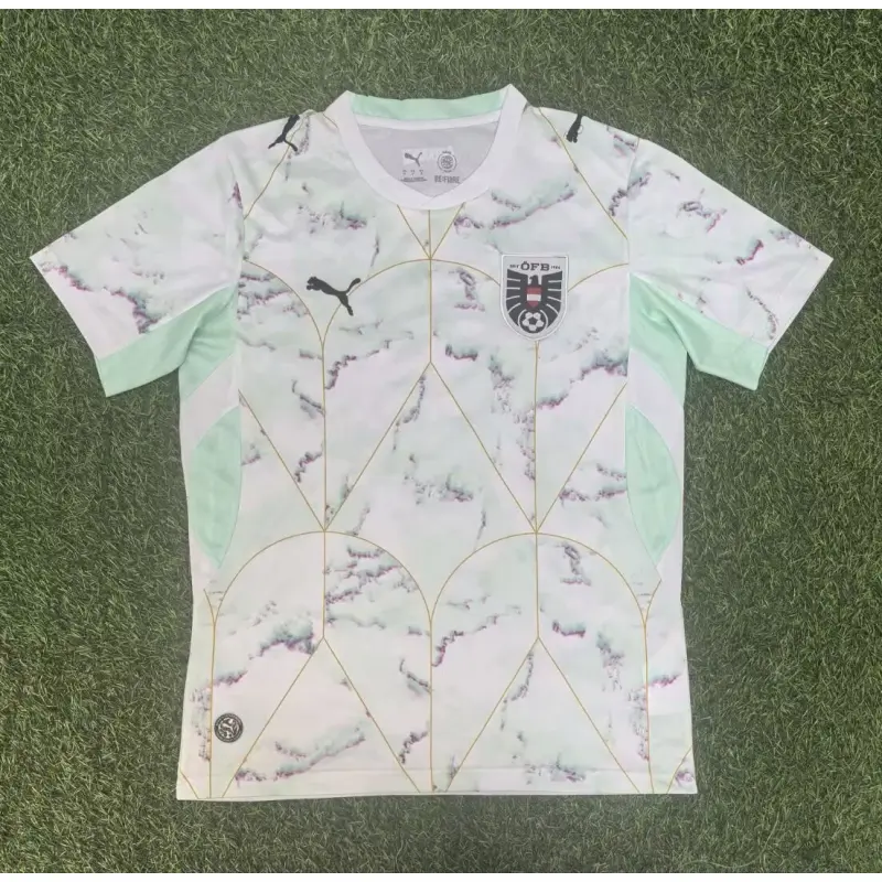 Camiseta Austria Away Mundial 2026 Blanco