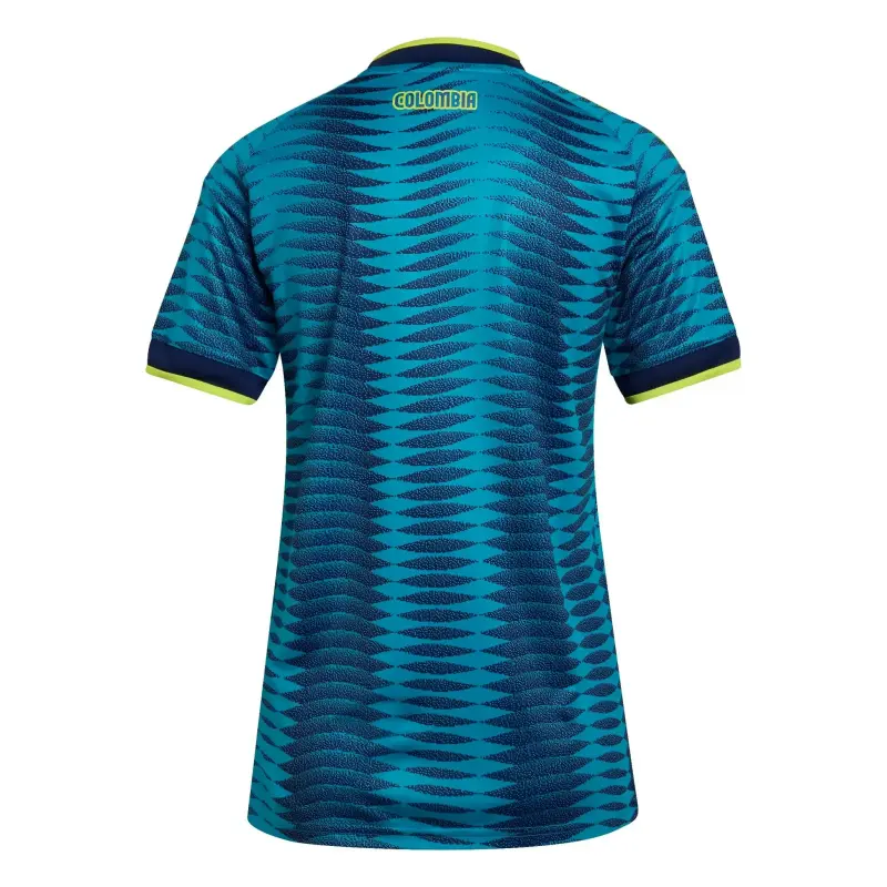 Camiseta Colombia Away Mundial 2026 Azul Mujer