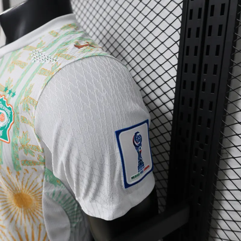 Camiseta Costa de Marfil Away Mundial 2026 Blanco (EDICIÓN JUGADOR)