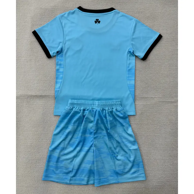 Camiseta de Portero Irland Home Mundial 2026 Azul Niño Kit