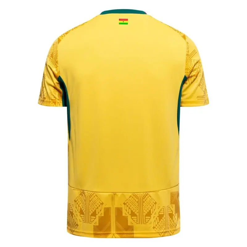 Camiseta Ghana Away Mundial 2026 Amarillo