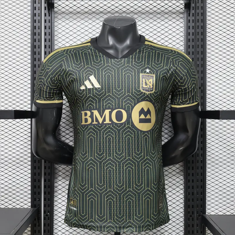 Camiseta Los Angeles FC Home 2026/2027 Negro/Dorado (EDICIÓN JUGADOR)