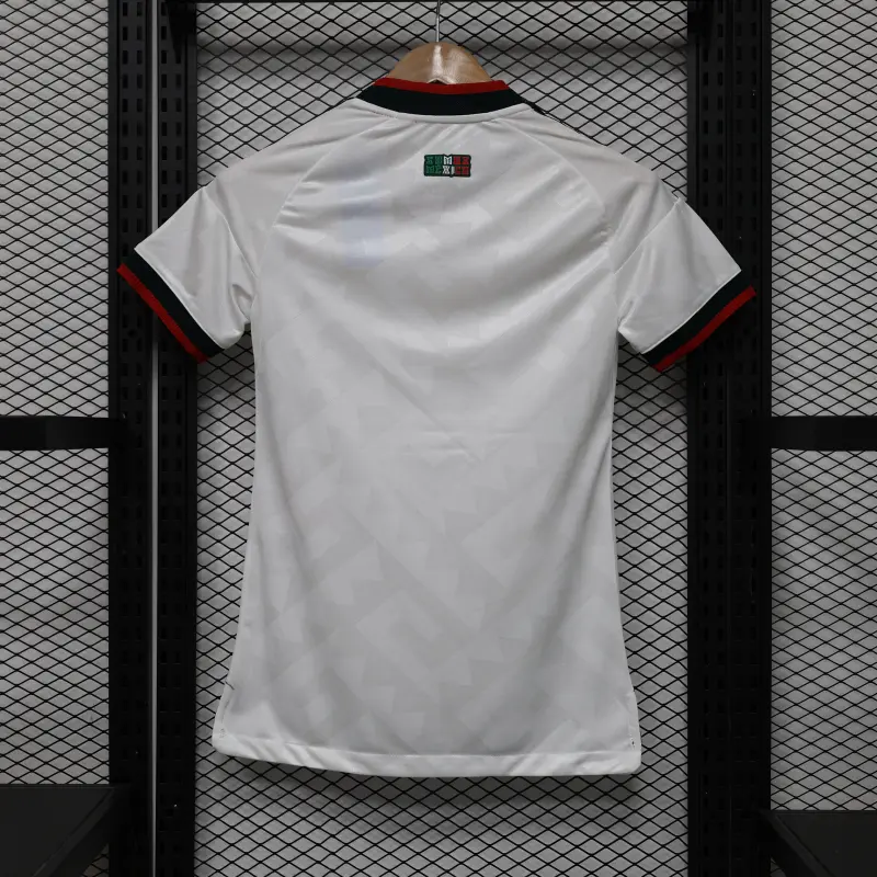 Camiseta México Away Mundial 2026 Blanco Mujer (EDICIÓN JUGADOR)