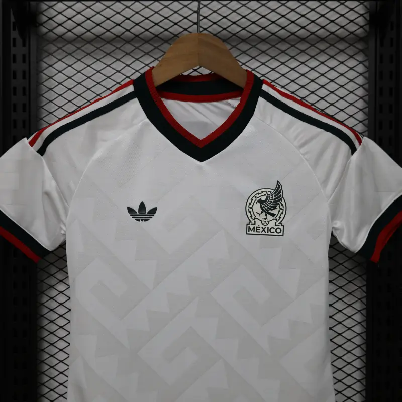 Camiseta México Away Mundial 2026 Blanco Mujer (EDICIÓN JUGADOR)