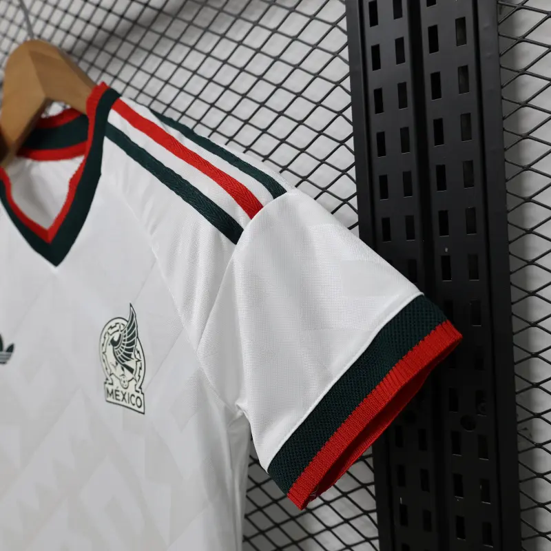 Camiseta México Away Mundial 2026 Blanco Mujer (EDICIÓN JUGADOR)