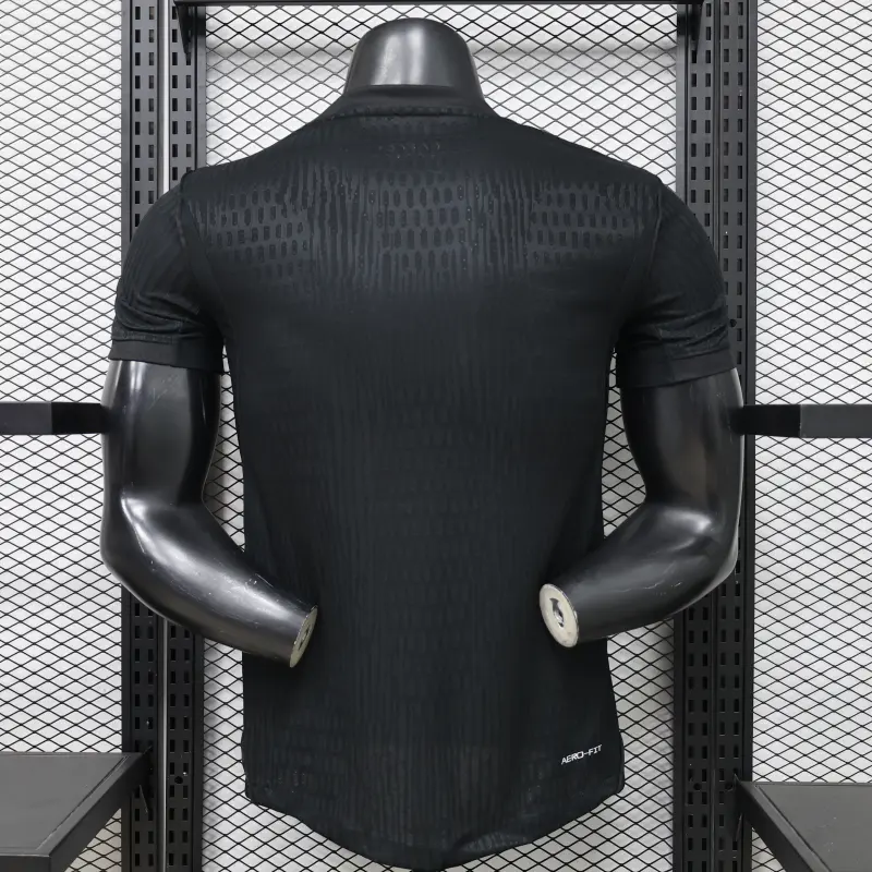 Camiseta Noruega Away Mundial 2026 Negro (EDICIÓN JUGADOR)