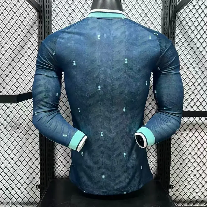 Camiseta Alemania Away Mundial 2026 ML Azul (EDICIÓN JUGADOR)