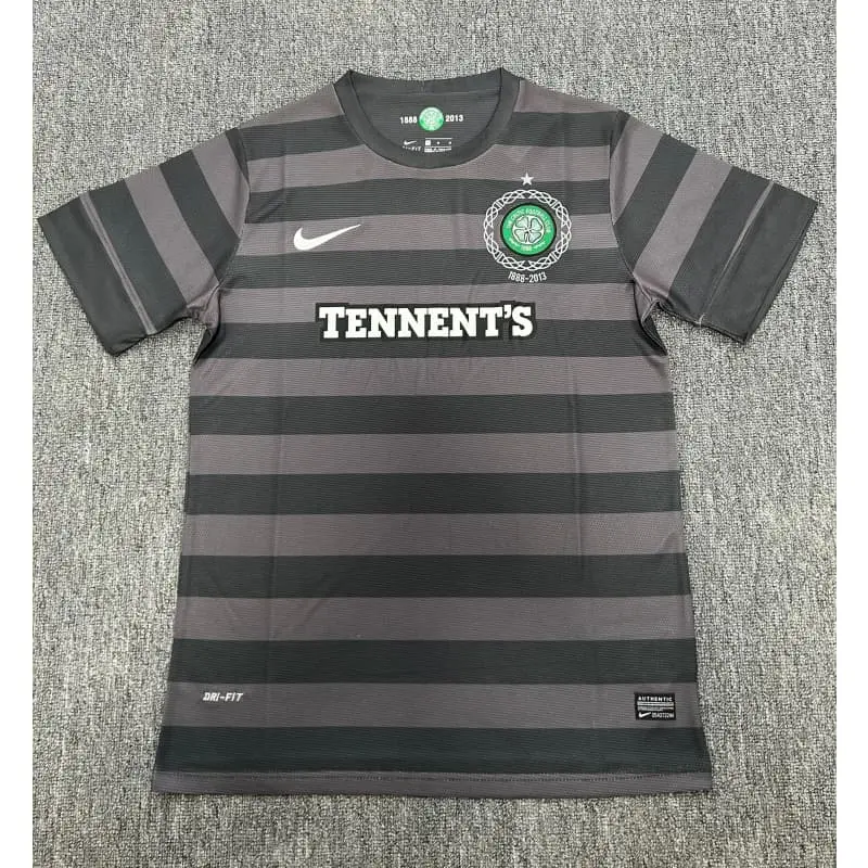 Camiseta Celtic Away Retro 2012/2013 Gris/Negro