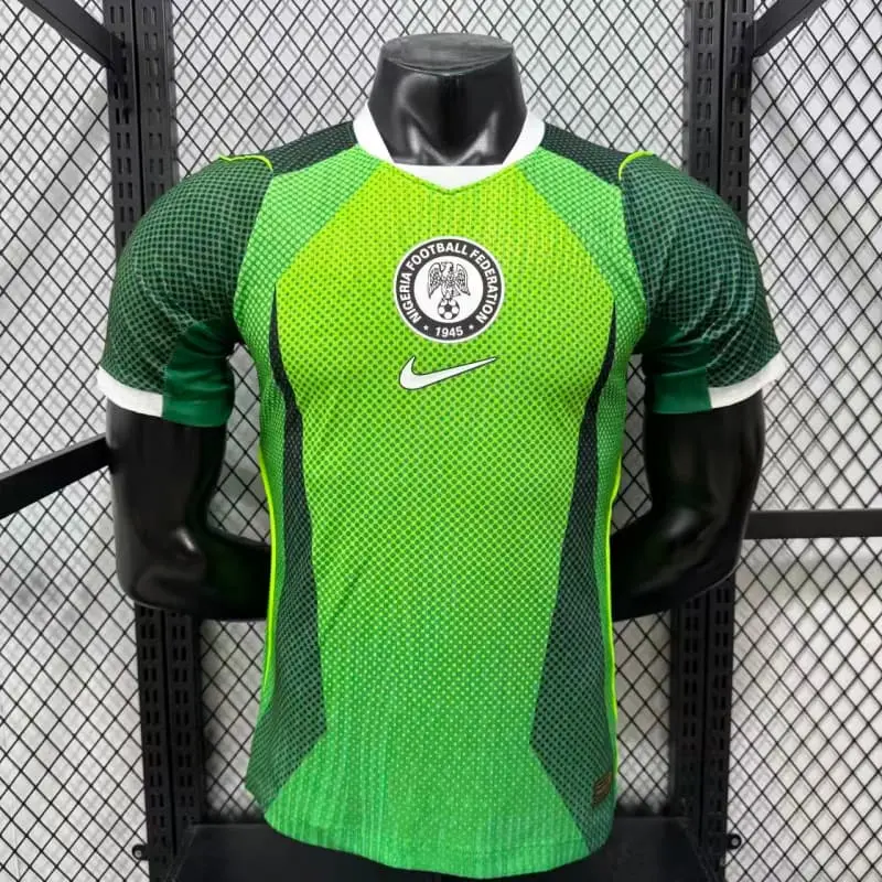 Camiseta Nigeria Home Mundial 2026 Verde (EDICIÓN JUGADOR)