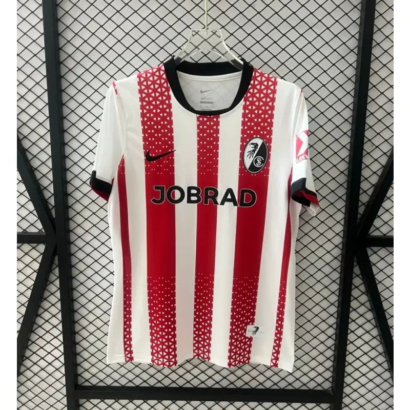 Camiseta SC Freibury Home 2025/2026 Rojo/Blanco