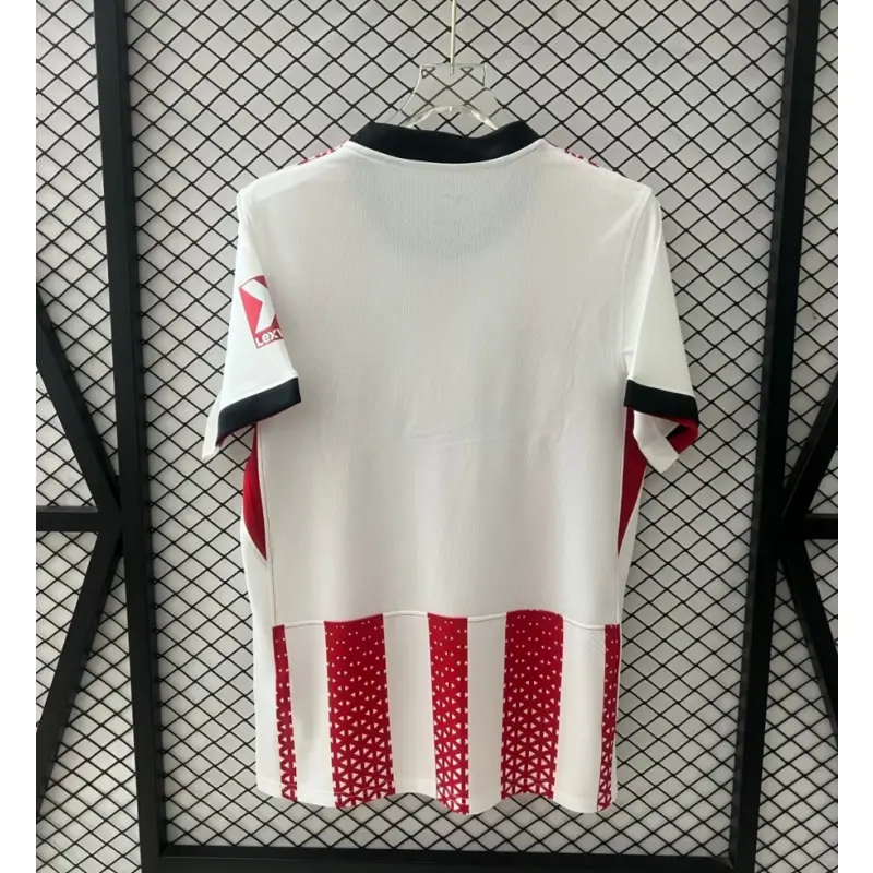 Camiseta SC Freibury Home 2025/2026 Rojo/Blanco