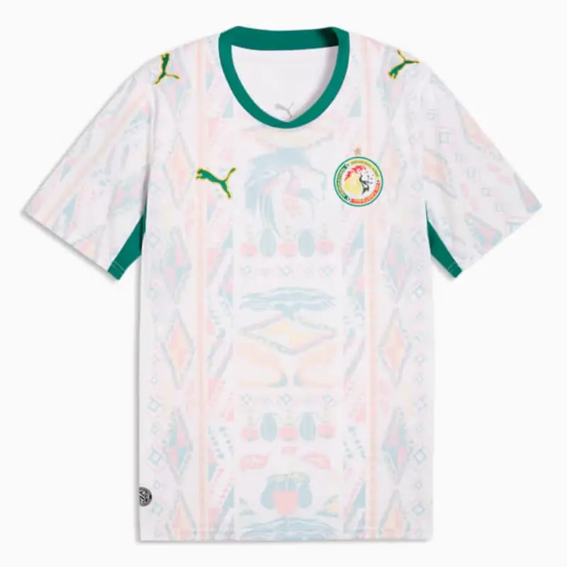 Camiseta Senegal Home Mundial 2026 Blanco