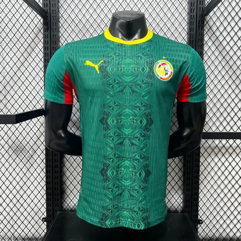 Camiseta Senegal Away Mundial 2026 Verde (EDICIÓN JUGADOR)
