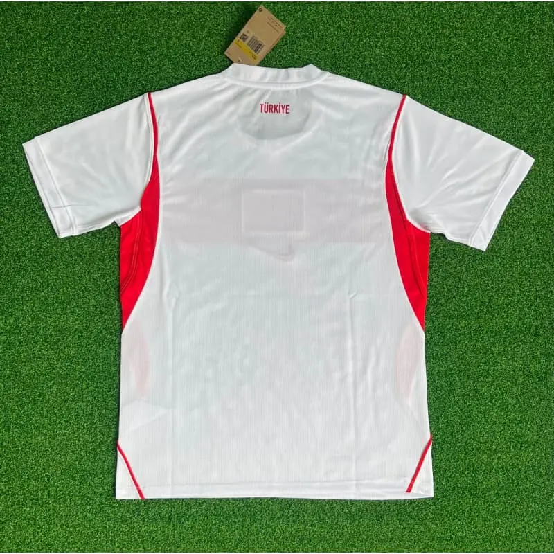 Camiseta Turquía Away Mundial 2026 Blanco