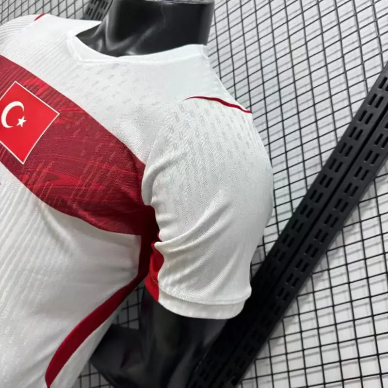 Camiseta Turquía Away Mundial 2026 Blanco (EDICIÓN JUGADOR)