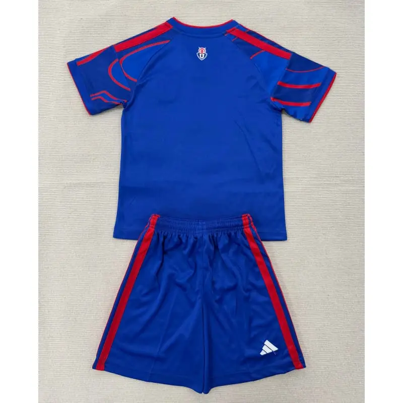 Camiseta Universidad de Chile Home 2026/2027 Azul Niño Kit