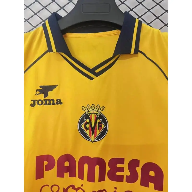 Camiseta Villarreal 2026/2027 Amarillo Versión Retro