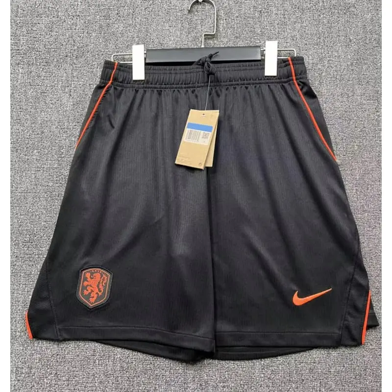 Pantalón Corto Holanda Home Mundial 2026 Negro