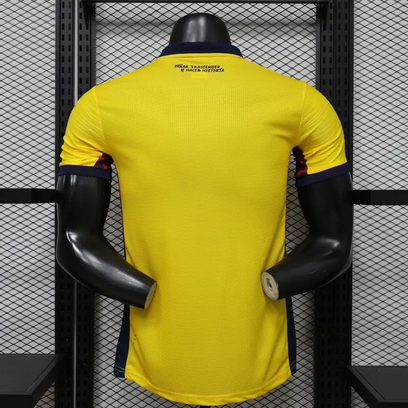 Camiseta Ecuador Home Mundial 2026 Amarillo (EDICIÓN JUGADOR)
